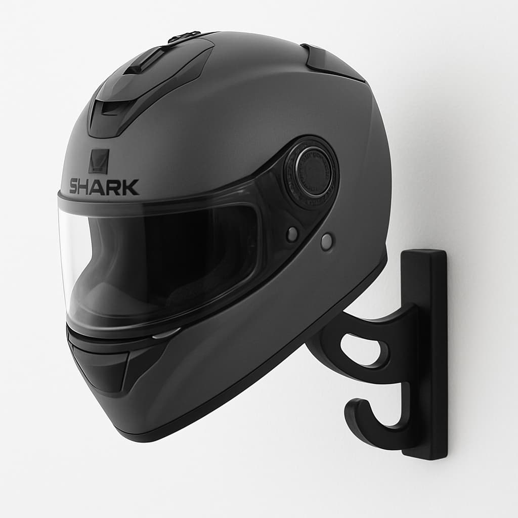 Gancho De Parede Para Pendurar Capacete E Acessórios (escolha a quantidade)