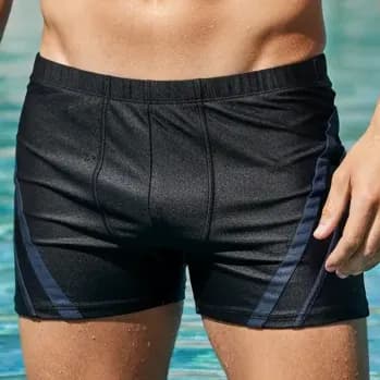 Sunga Masculina Com Forro Boxer Praia Piscina Natação Cordão